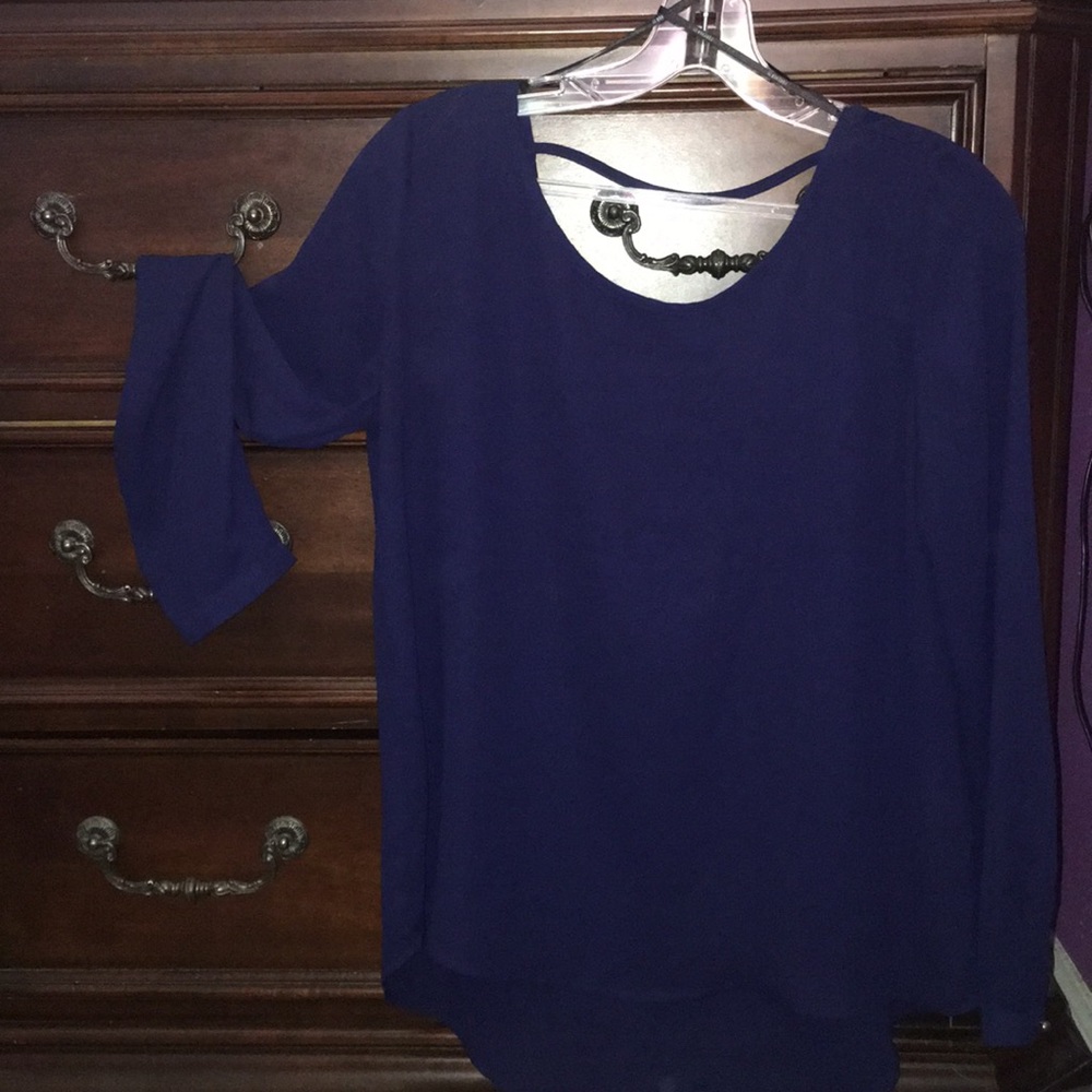 navy blue blouse 🐳